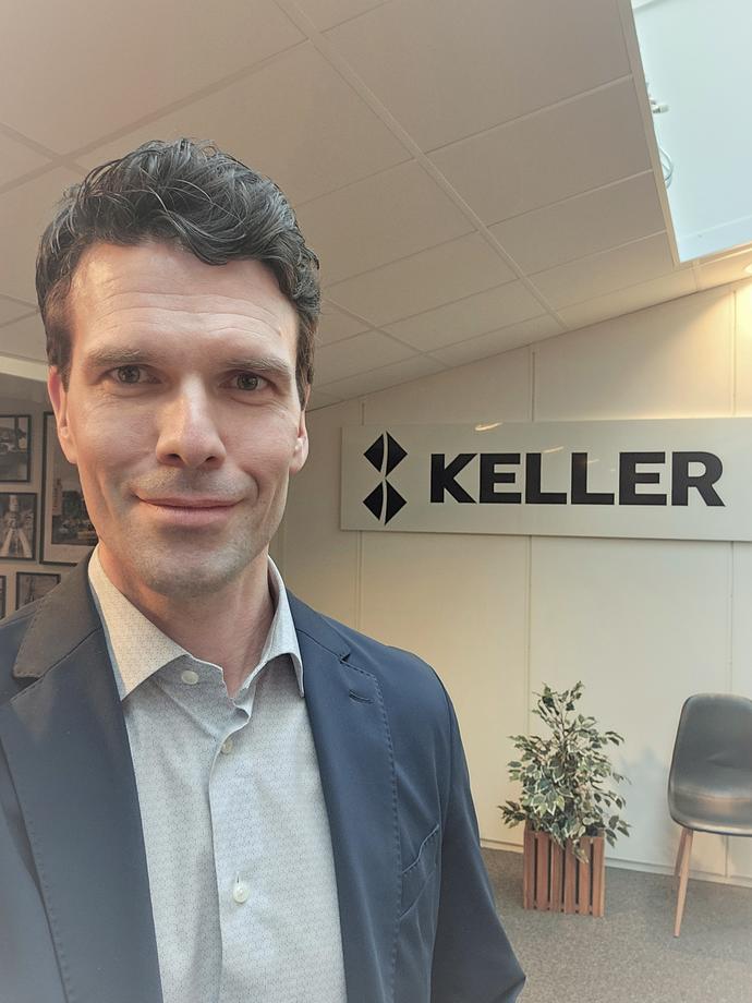 Per Vedin utsedd till områdeschef för Keller i Norra Sverige